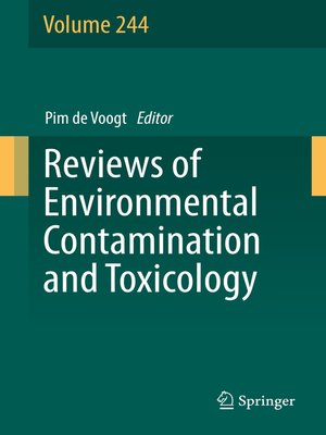 cover image of Reviews of Environmental Contamination and Toxicology Volume 244